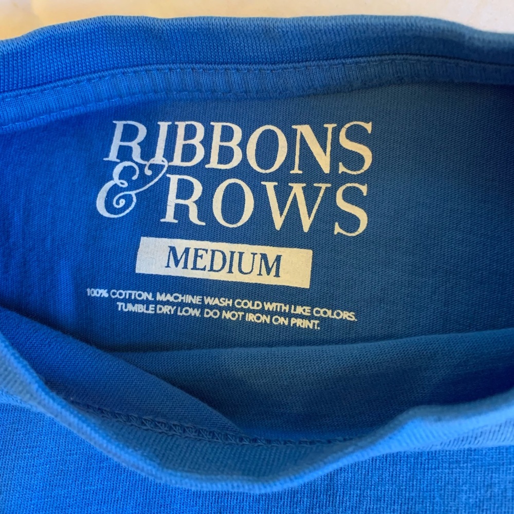 Ribbons & Rows t shirt - Picture 2 of 3